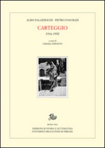 Copertina di 'Carteggio (1916-1952)'