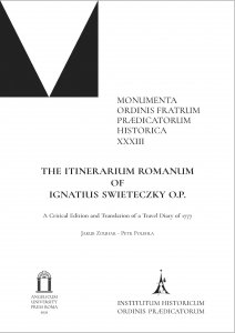 Copertina di 'Itinerarium romanum of Ignatius Swietrczky O.P.. A Critical Edition and Translation of a Travel Diary of 1777. (The )'