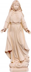 Copertina di 'Statua della Madonna delle Grazie in legno naturale, linea da 30 cm - Demetz Deur'