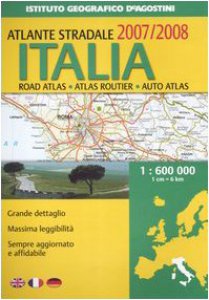 Copertina di 'Atlante stradale Italia 1:600.000 2007-2008'