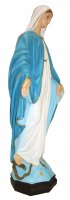 Immagine di 'Statua da esterno della Madonna della Medaglia Miracolosa in materiale infrangibile, dipinta a mano, da 60 cm'
