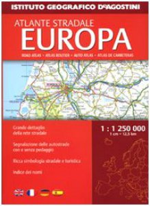 Copertina di 'Atlante stradale Europa 1:1.250.000'