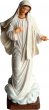 Statua in resina colorata "Madonna di Medjugorie" - altezza 20 cm