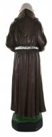 Immagine di 'Statua Padre Pio in gesso dipinta a mano - 43 cm'