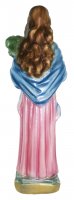 Immagine di 'Statua Santa Maria Goretti in gesso madreperlato dipinta a mano - 20 cm'