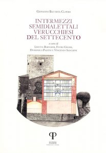 Copertina di 'Intermezzi semidialettali verucchiesi del Settecento. Volume I.'