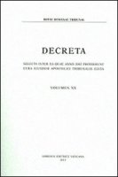 Decreta volume XX anno 2002 - Rotae Romanae Tribunal