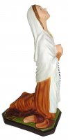 Immagine di 'Statua da esterno di Santa Bernardetta in materiale infrangibile, dipinta a mano, da 32 cm'