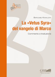 Copertina di 'La "Vetus Syra" del vangelo di Marco'