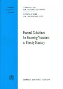 Copertina di 'Pastoral guidelines for fostering vocations to priestly ministry'