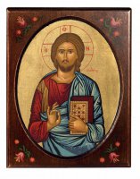 Icona "Ges Cristo datore di vita" (cm 16,5 x 21)
