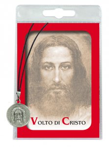Copertina di 'Medaglia Volto di Cristo in argento ossidato -  2 cm'