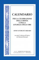 Calendario per la celebrazione della Messa e della Liturgia delle Ore. Anno liturgico  2022-2023