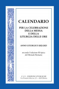 Copertina di 'Calendario per la celebrazione della Messa e della Liturgia delle Ore. Anno liturgico  2022-2023'