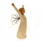 Immagine di 'Statuetta in resina "Angelo a braccia aperte" - altezza 15 cm'