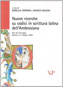 Copertina di 'Nuove ricerche sui codici in scrittura latina dell'Ambrosiana.'