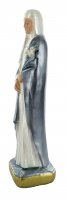 Immagine di 'Statua Santa Caterina da Siena in gesso madreperlato dipinta a mano - circa 20 cm'