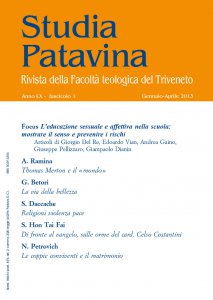 Copertina di 'Studia Patavina 2013/1'