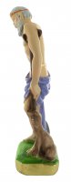Immagine di 'Statua San Lazzaro in gesso dipinta a mano - 20 cm'