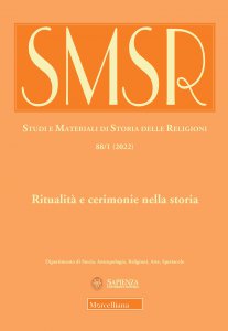 Copertina di 'SMSR. 88/1 (2022): Ritualità e cerimonie nella storia'