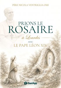 Copertina di 'Prions le Rosaire � Lourdes avec le Pape L�on XIV'