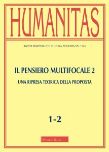Copertina di 'Humanitas. 1-2/2022: Il pensiero multifocale 2'