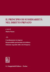 Copertina di 'Il principio di sussidiariet nel diritto privato'