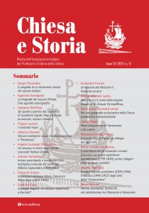Copertina di 'Chiesa e Storia. 11.2021: Rivista dell'Associazione Italiana dei Professori di Storia della Chiesa'