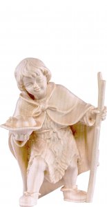 Copertina di 'Bimbo con frutta H.K. - Demetz - Deur - Statua in legno dipinta a mano. Altezza pari a 11 cm.'