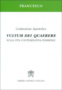 Copertina di 'Vultum Dei quaerere'