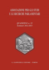Copertina di 'Associazione per gli studi e le ricerche parlamentari'