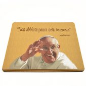 Immagine di 'Mousepad con immagine di Papa Francesco "Non abbiate paura della tenerezza"'