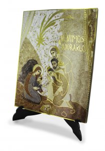 Copertina di 'Quadro stampa cm 20,3x27,2 raffigurante l'adorazione dei Magi di Padre Rupnik'