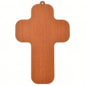 Immagine di 'Croce in legno "Il presepe" - altezza 13 cm'
