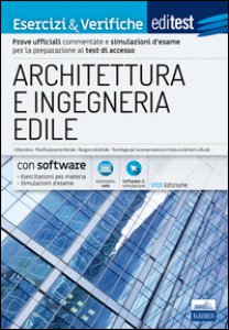 Copertina di 'EdiTEST. Architettura e ingegneria edile. Esercizi & verifiche. Con espansione online'