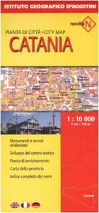 Copertina di 'Catania 1:10 000. Ediz. multilingue'