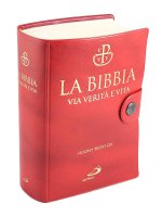 La Bibbia. Via Verit e Vita (tascabile - copertina similpelle con bottone)