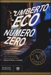 Copertina di 'Numero zero'