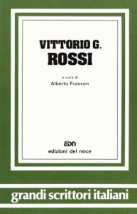 Copertina di 'Vittorio G. Rossi'