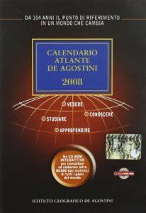 Copertina di 'Calendario atlante De Agostini 2008. CD-ROM'