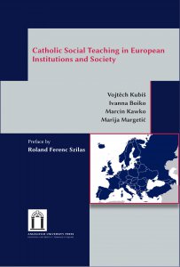 Copertina di 'Catholic Social Teaching in European Institutions and Society'