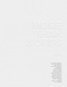Copertina di 'More than words... Ediz. italiana e inglese'