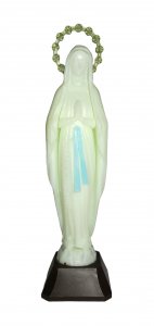 Copertina di 'Statua Madonna di Lourdes fosforescente 14 cm'
