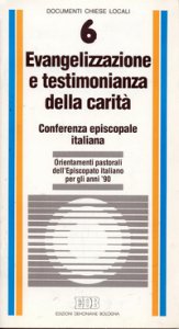Copertina di 'Evangelizzazione e testimonianza della carit. Orientamenti pastorali dell'Episcopato italiano per gli anni '90'