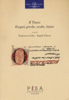 Il Timeo. Esegesi greche, arabe, latine