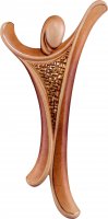 Cristo Design - Demetz - Deur - Statua in legno dipinta a mano. Altezza pari a 15 cm.