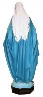 Immagine di 'Statua da esterno della Madonna della Medaglia Miracolosa in materiale infrangibile, dipinta a mano, da 80 cm'