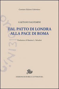 Copertina di 'Dal patto di Londra alla pace di Roma. Documenti della politica che non fu fatta'