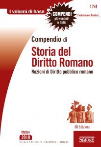 Copertina di 'Compendio di Storia del Diritto Romano'