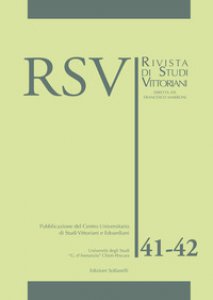 Copertina di 'RSV. Rivista di studi vittoriani. Vol. 41-42'